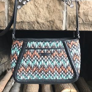 Authentic vera Bradley trapeze crossbody NWT